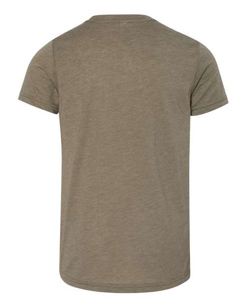 BELLA + CANVAS Youth Triblend Tee-2