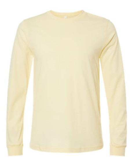 Bella + Canvas Men's   Heather CVC Long Sleeve Tee-1