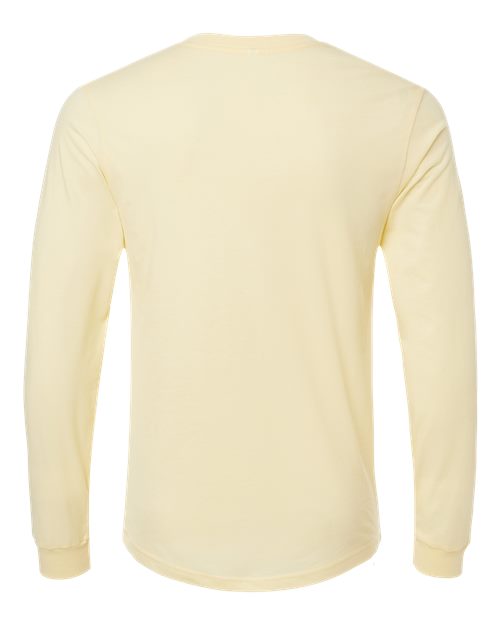 Bella + Canvas Men's   Heather CVC Long Sleeve Tee-2