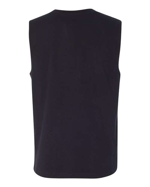BELLA + CANVAS Jersey Muscle Tank-3