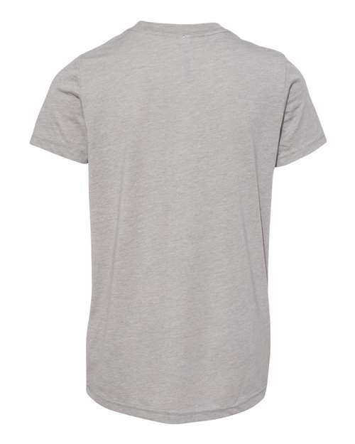 BELLA + CANVAS Youth Triblend Tee-2