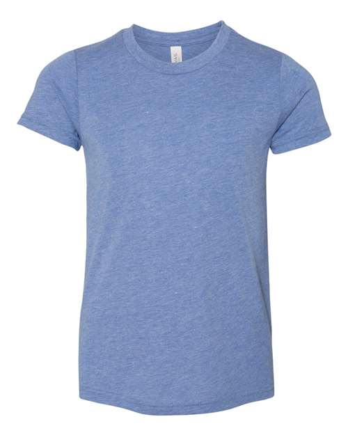 BELLA + CANVAS Youth Triblend Tee-1