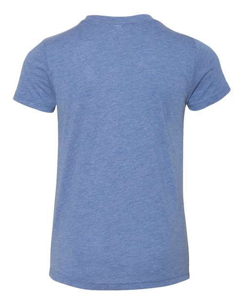 BELLA + CANVAS Youth Triblend Tee-2