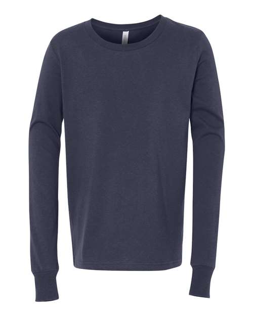 BELLA + CANVAS Youth Jersey Long Sleeve Tee-1