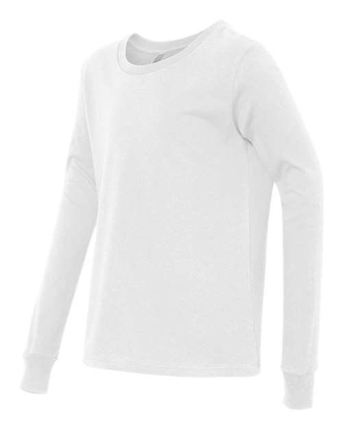 BELLA + CANVAS Youth Jersey Long Sleeve Tee-2