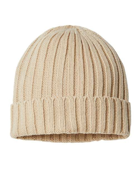 Atlantis Headwear Sustainable Cable Knit Cuffed Beanie-1