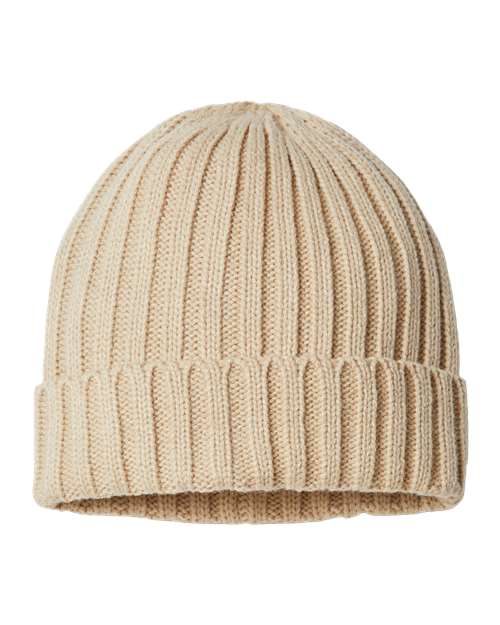 Atlantis Headwear Sustainable Cable Knit Cuffed Beanie-2