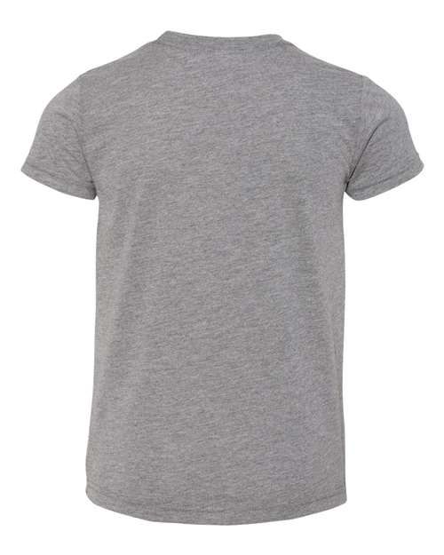BELLA + CANVAS Youth Triblend Tee-2