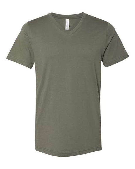 Bella + Canvas Men's    Jersey Short Sleeve V-Neck Tee-1
