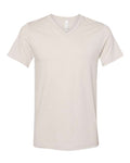 BELLA + CANVAS Men's Heather CVC V-Neck Tee-1
