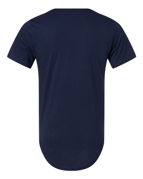 BELLA + CANVAS Men's Jersey Curved Hem Tee-2