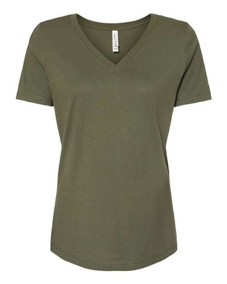BELLA + CANVAS Women's Relaxed Jersey V-Neck Tee BC6405-1