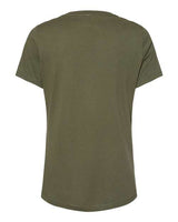 BELLA + CANVAS Women's Relaxed Jersey V-Neck Tee BC6405-2