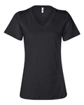 BELLA + CANVAS Women's Relaxed Jersey V-Neck Tee BC6405-1