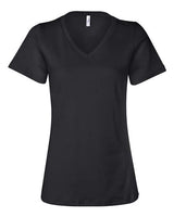 BELLA + CANVAS Women's Relaxed Jersey V-Neck Tee BC6405-1