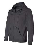 Bayside Men's USA-Made Full-Zip Hooded Sweatshirt-2