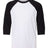 BELLA + CANVAS Youth Three-Quarter Sleeve Baseball Tee-1