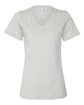 BELLA + CANVAS Women's Relaxed Jersey V-Neck Tee BC6405-1