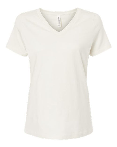 BELLA + CANVAS Women's Relaxed Jersey V-Neck Tee BC6405-1