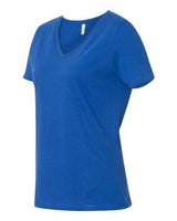 BELLA + CANVAS Women's Relaxed Jersey V-Neck Tee BC6405-2
