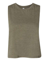 BELLA + CANVAS Women's Racerback Crop Tank-1