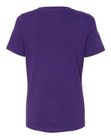 BELLA + CANVAS Women's Relaxed Jersey V-Neck Tee BC6405-3