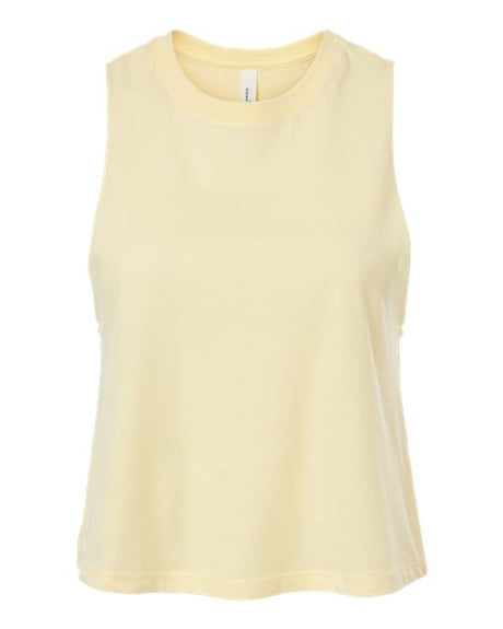 BELLA + CANVAS Women's Racerback Crop Tank-1