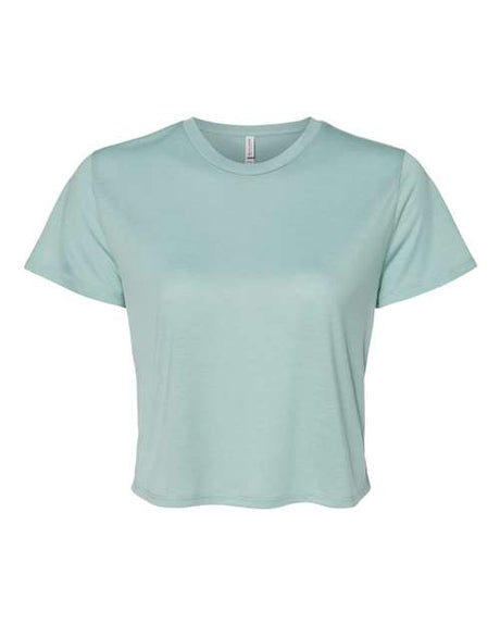 BELLA + CANVAS Women’s Flowy Crop Tee-1