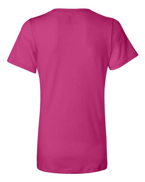 BELLA + CANVAS Women's Relaxed Jersey V-Neck Tee BC6405-3