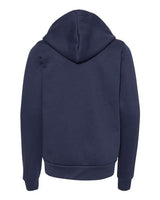 BELLA + CANVAS Youth Sponge Fleece Full-Zip Hoodie Sweatshirt-2