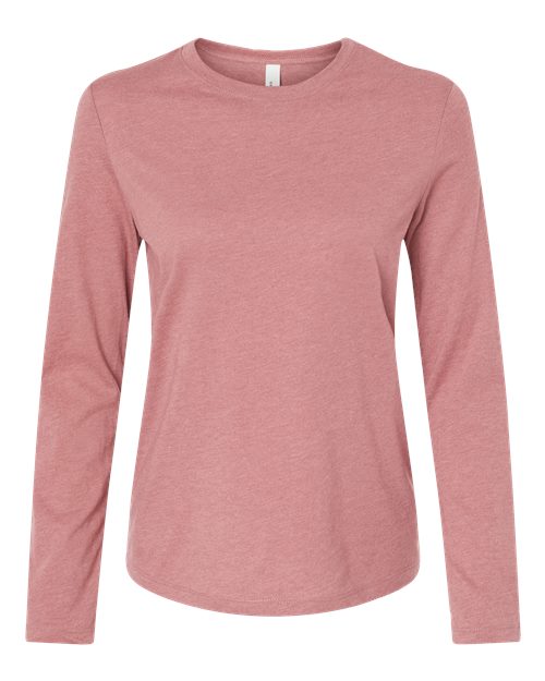 BELLA + CANVAS Women’s Jersey Long Sleeve Tee-1