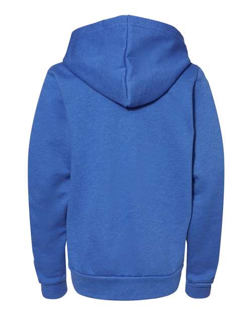 BELLA + CANVAS Youth Sponge Fleece Full-Zip Hoodie Sweatshirt-2