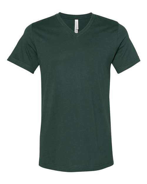 Bella + Canvas Men's    Jersey Short Sleeve V-Neck Tee-1