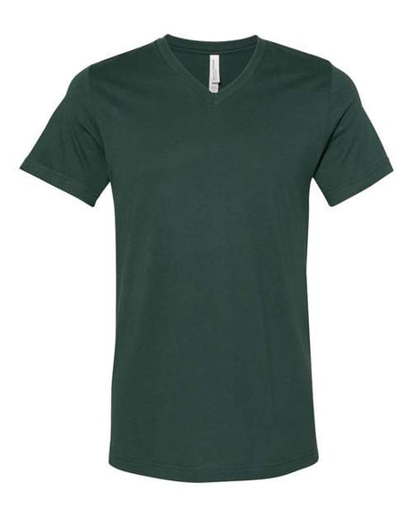 Bella + Canvas Men's    Jersey Short Sleeve V-Neck Tee-1