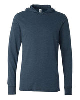 BELLA + CANVAS Men's Jersey Hooded Long Sleeve Tee-1