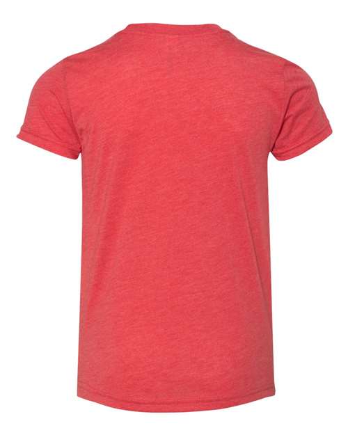 BELLA + CANVAS Youth Triblend Tee-2