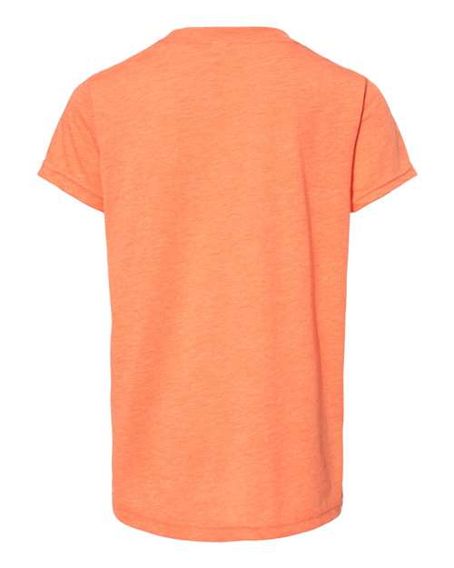 BELLA + CANVAS Youth Triblend Tee-2