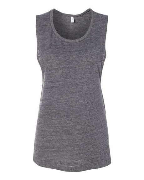 BELLA + CANVAS Women's Flowy Scoop Muscle Tank-1