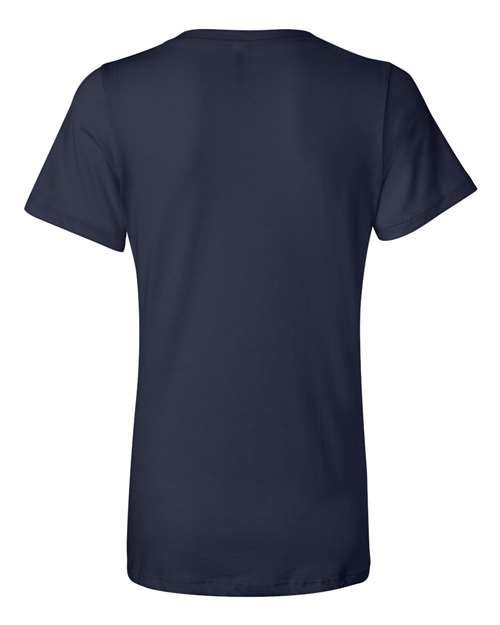 BELLA + CANVAS Women's Relaxed Jersey V-Neck Tee BC6405-3