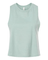 BELLA + CANVAS Women's Racerback Crop Tank-1