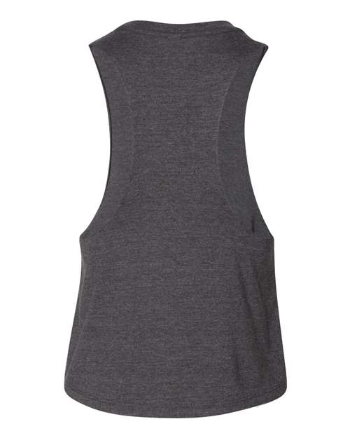 BELLA + CANVAS Women's Racerback Crop Tank-2