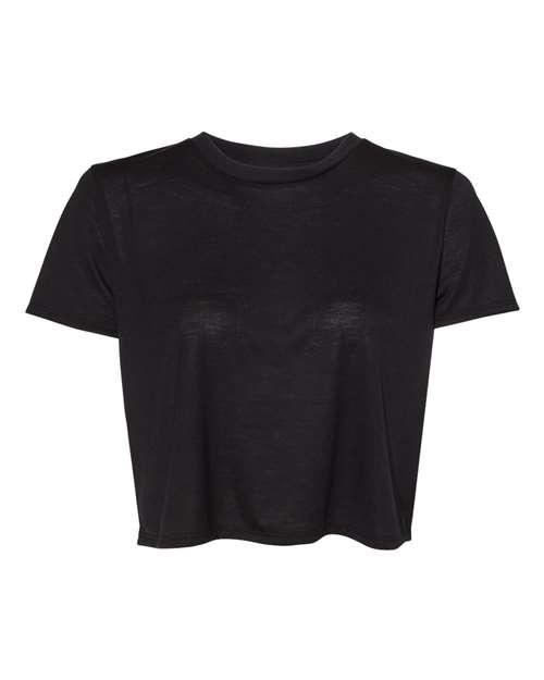 BELLA + CANVAS Women’s Flowy Crop Tee-1