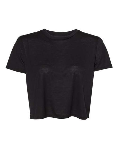 BELLA + CANVAS Women’s Flowy Crop Tee-1