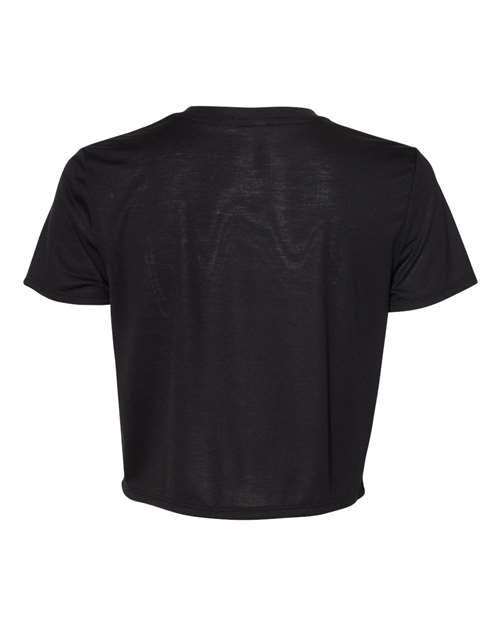 BELLA + CANVAS Women’s Flowy Crop Tee-2