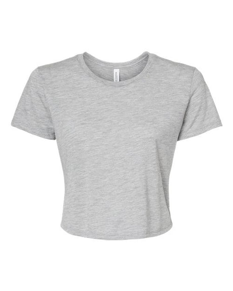 BELLA + CANVAS Women’s Flowy Crop Tee-1