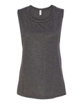 BELLA + CANVAS Women's Flowy Scoop Muscle Tank-1