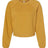 BELLA + CANVAS Women's Crop Raglan Fleece Crewneck Sweatshirt-1