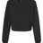 BELLA + CANVAS Women's Crop Raglan Fleece Crewneck Sweatshirt-1