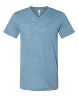 Bella + Canvas Men's   Textured Jersey V-Neck Tee BC3655-1