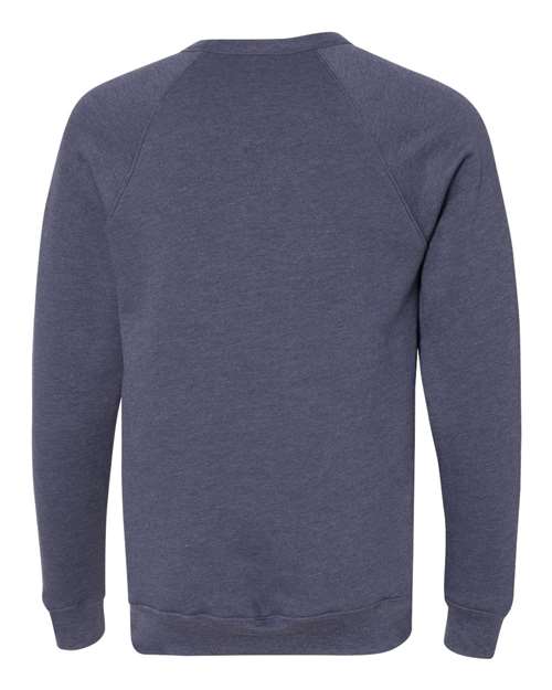 Bella + Canvas Men's    Sponge Fleece Raglan Sweatshirt-2